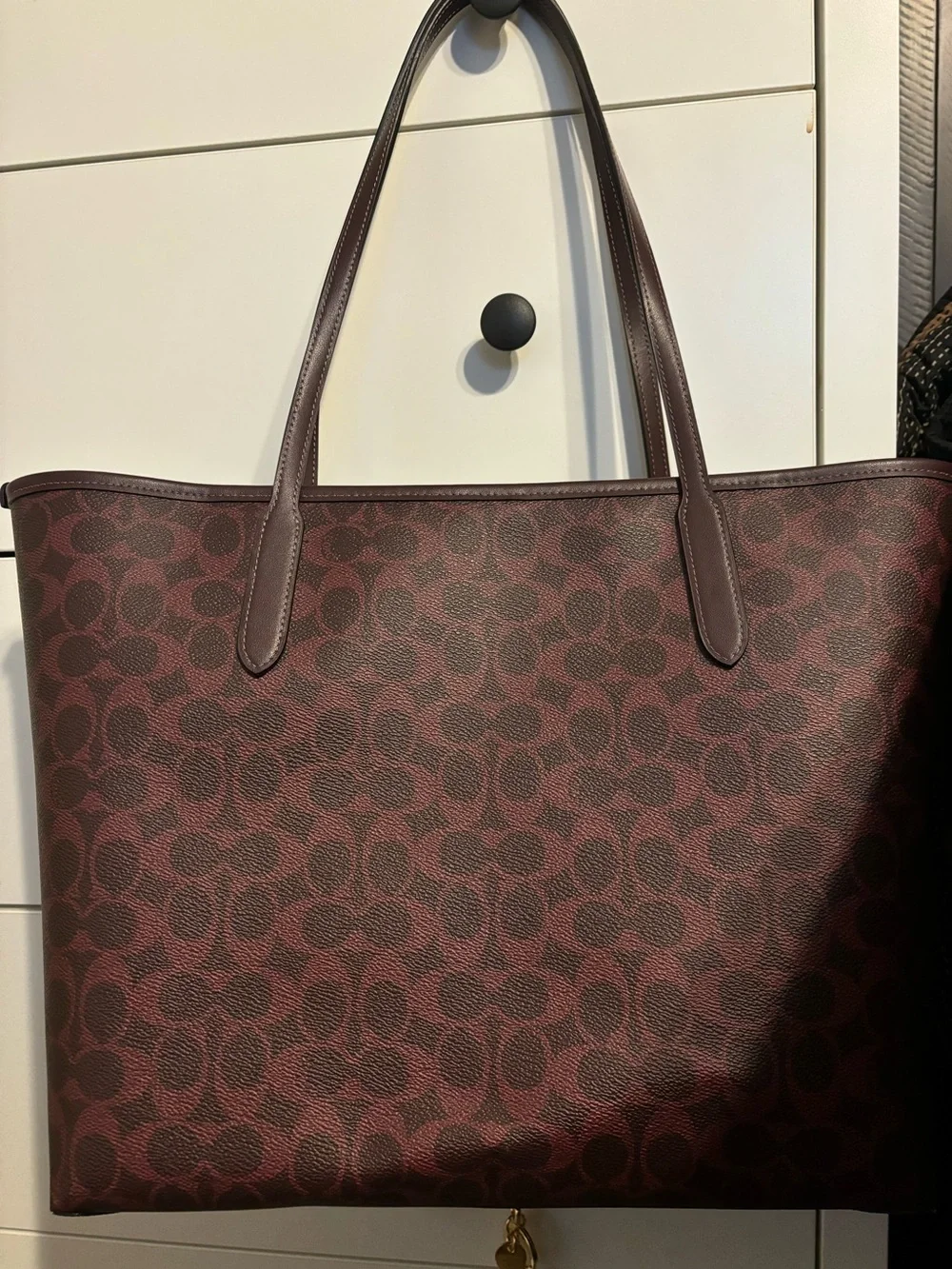 Coach city tote